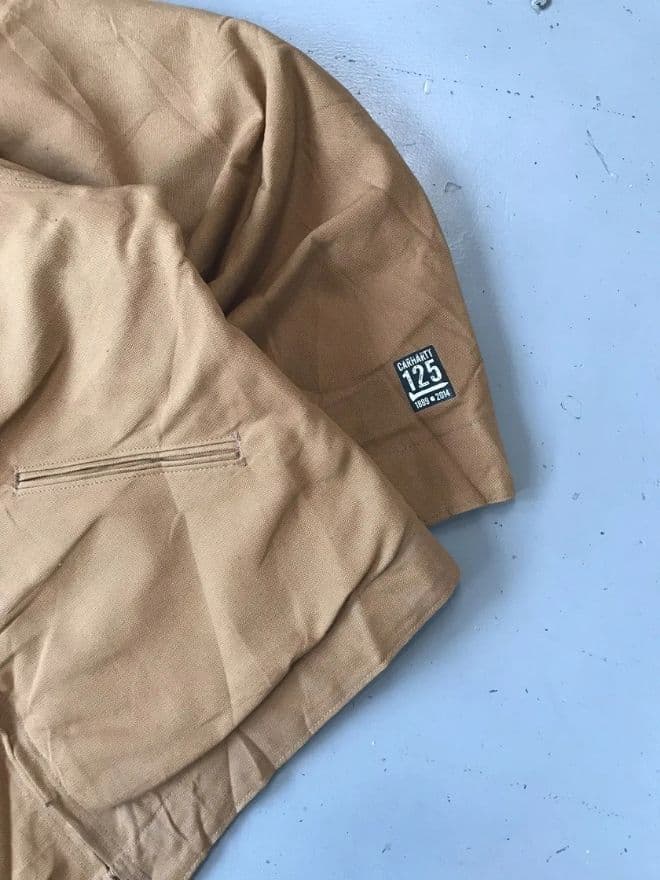 Vintage Carhartt J001 BRN Detroit Blanket Lined Jacket – Size XL thumbnail 2