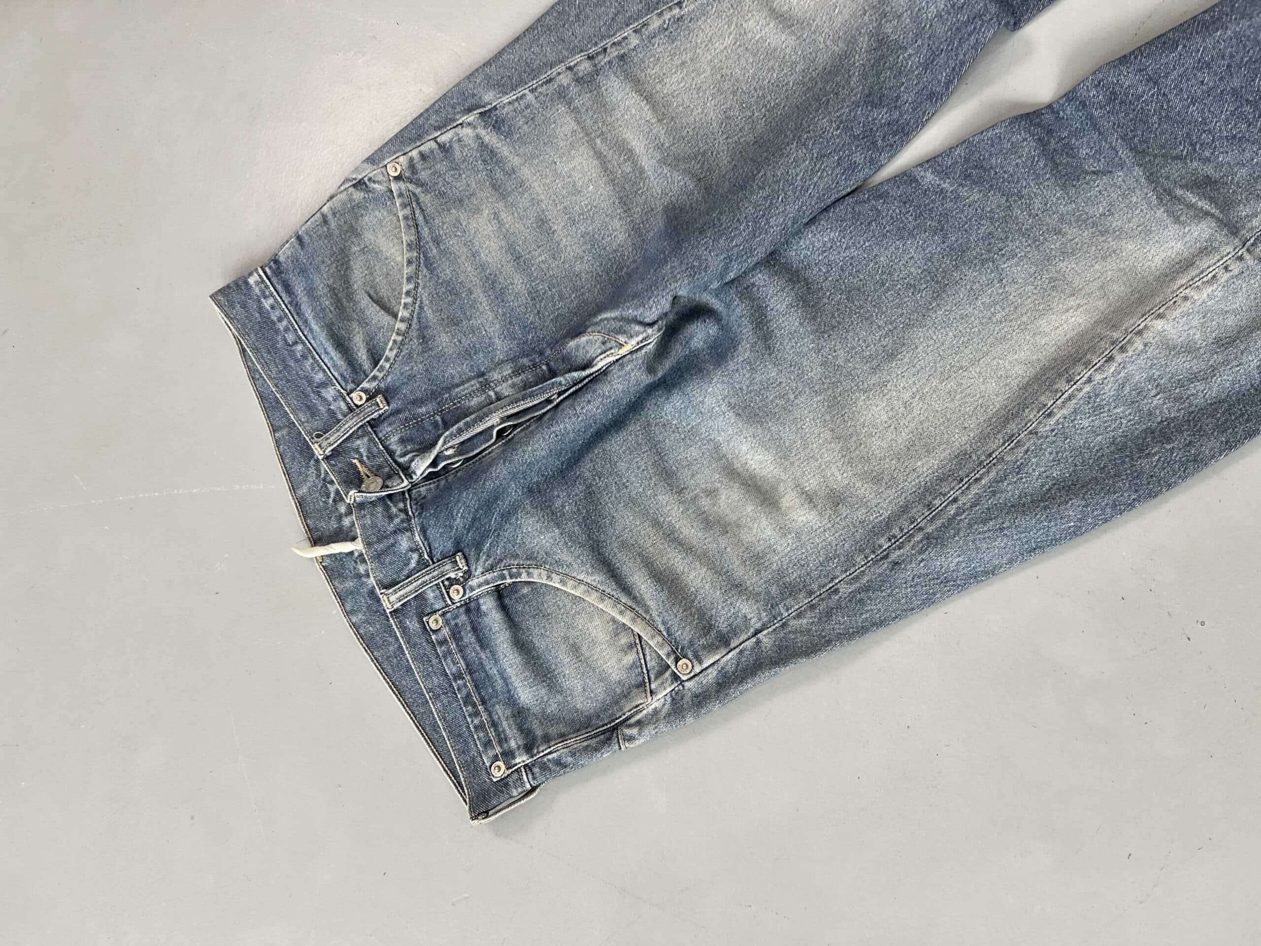 Vintage Levi’s Engineer Jeans Denim – Blue Workwear Fit (Size 34) — image 8 of 12