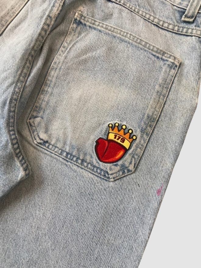 VINTAGE JNCO PIPES EMBORIDERED BAGGY FIT DENIM — image 5 of 5