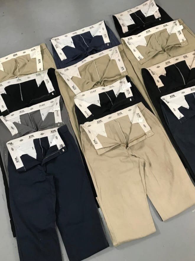 BUNDLE OF 15 VINTAGE DICKIES 874 PANTS thumbnail 2