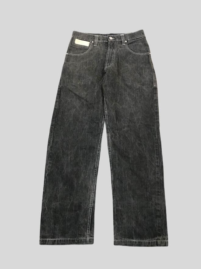 Vintage Southpole Raw Blue Denim – Black – Size 32 — image 8 of 9