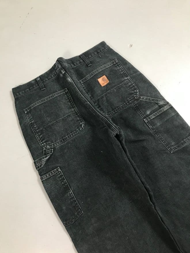 Vintage Carhartt Blanket-Lined Carpenter Denim – Size 34 thumbnail 2