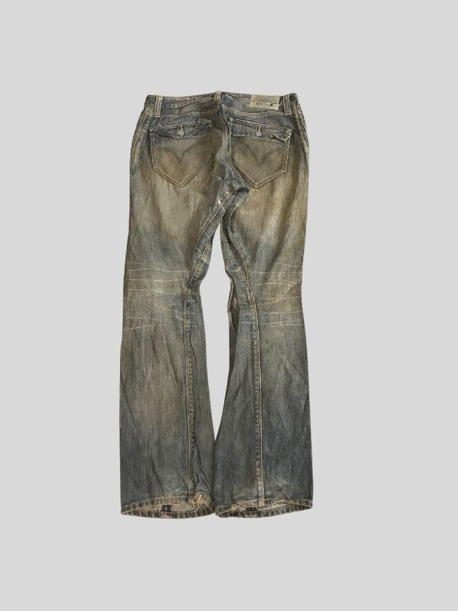 Bundle of 3pcs of Vintage Levi’s Engineer Jeans Denim — image 13 of 16
