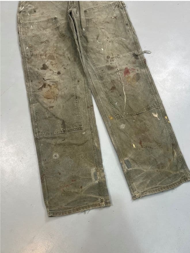 Vintage Carhartt Double Knee Workwear Pants — Size 36 — image 8 of 14