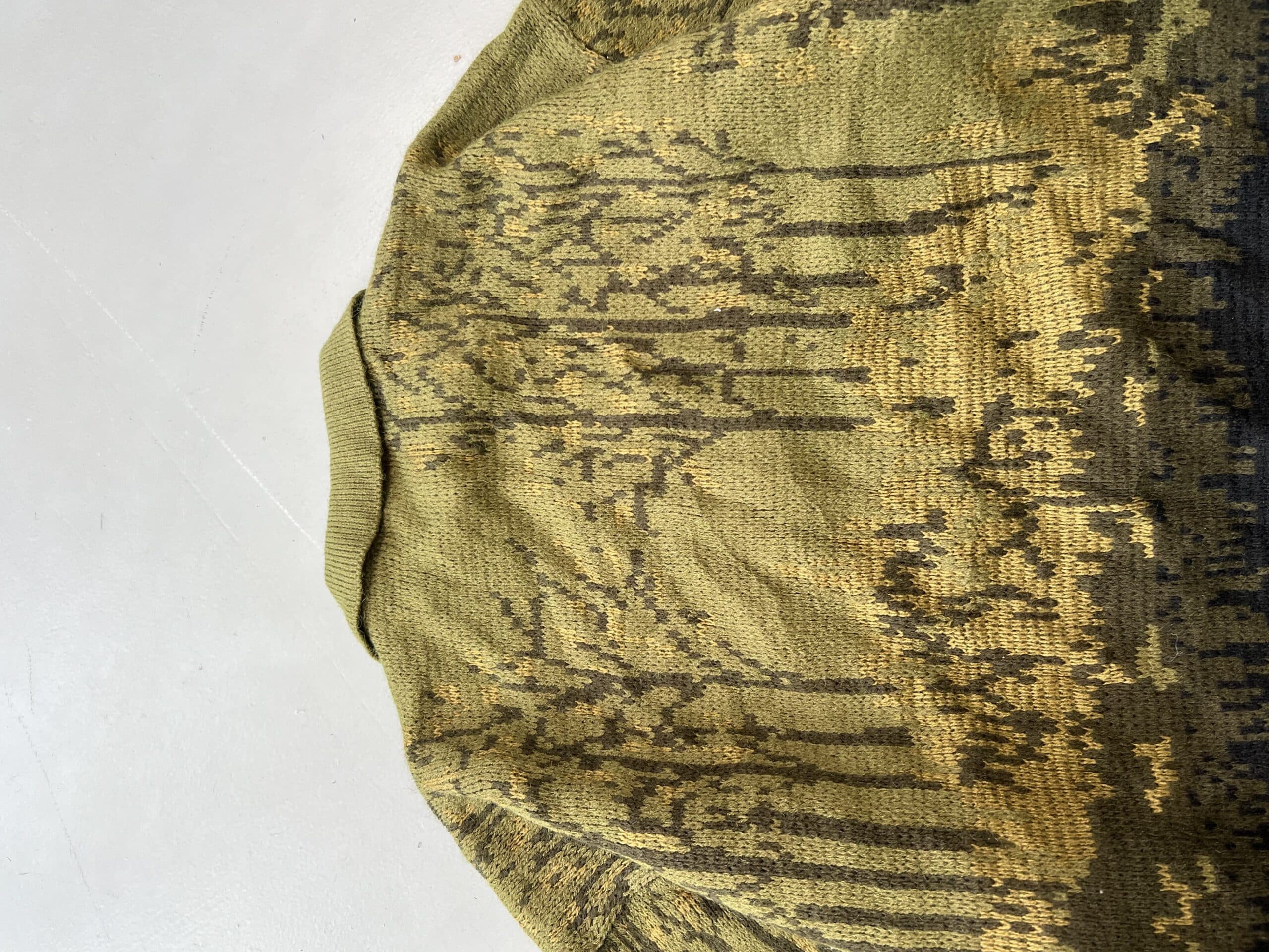 Vintage Yves Saint Laurent Multicolored Knit Sweater – Streetwear (Size S) — image 3 of 9