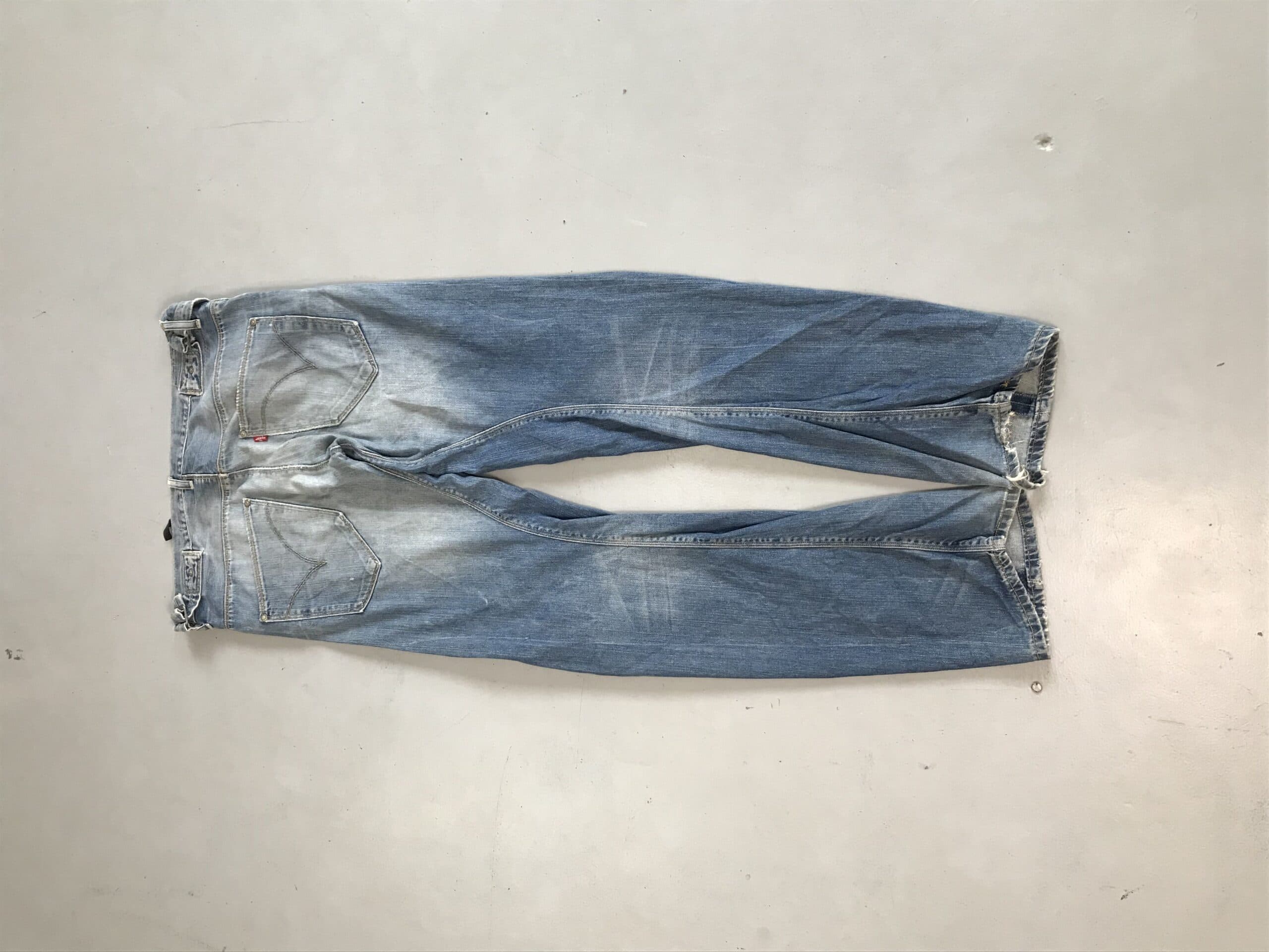 Vintage Levi’s Engineer Jeans Denim | Classic Blue Workwear | Size 34 — image 12 of 13