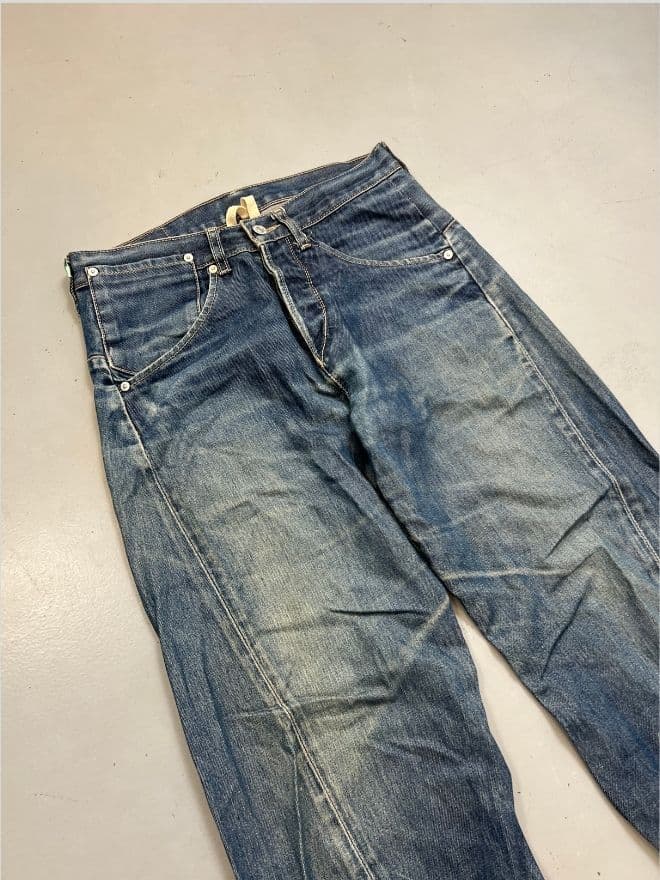 Vintage Levi’s Engineer Jeans Denim – Men’s Size US 28 (EU 44) | Blue — image 8 of 10