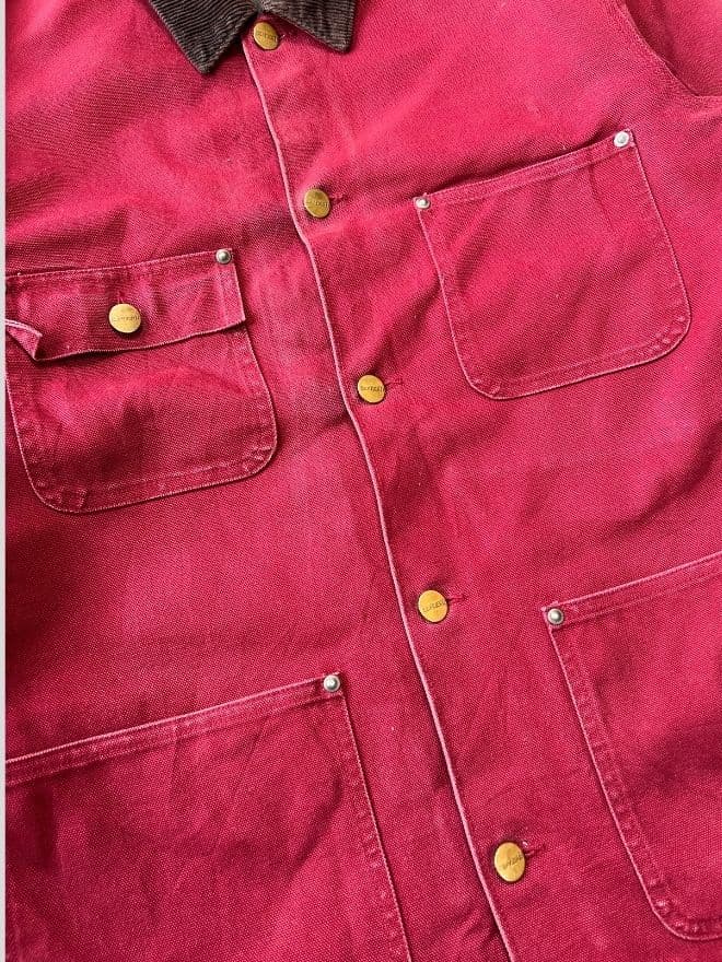 Vintage Carhartt Blanket Lined Chore Jacket – Men’s Small (Workwear) — image 5 of 10