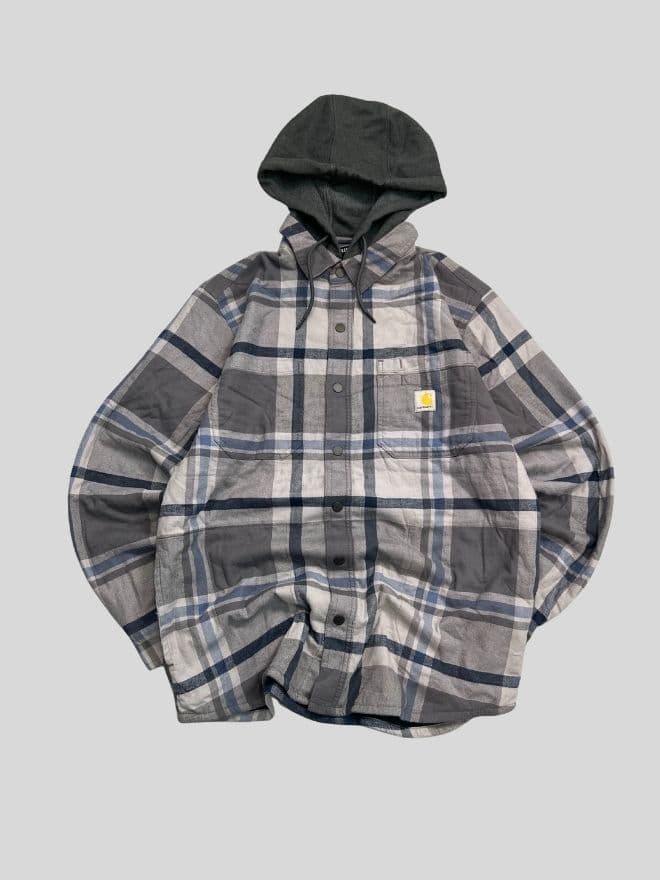 Bundle of Factory Leftover Carhartt Hoodies & Flannel Hooded Jackets — image 42 of 48
