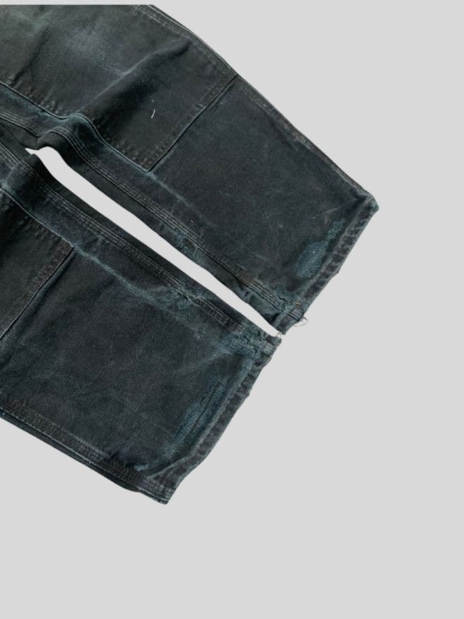 Vintage Carhartt Double Knee Carpenter Denim (Black) — image 10 of 14