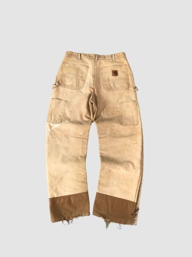 VINTAGE CARHARTT SHERPA LINE DOUBLE KNEE DENIM — image 5 of 7