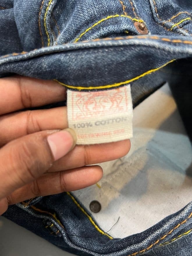 Vintage Evisu Inspired Seagull Denim Pants – Size 30 — image 6 of 9