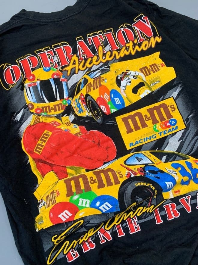 Vintage 1999 NASCAR Graphic T-Shirt – Chase Authentics x Anvil – Black – Men’s XL — image 5 of 8