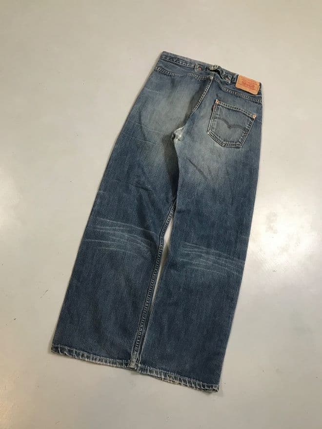 Vintage Levi’s Buckle Belt Denim – Size 28 — image 8 of 9