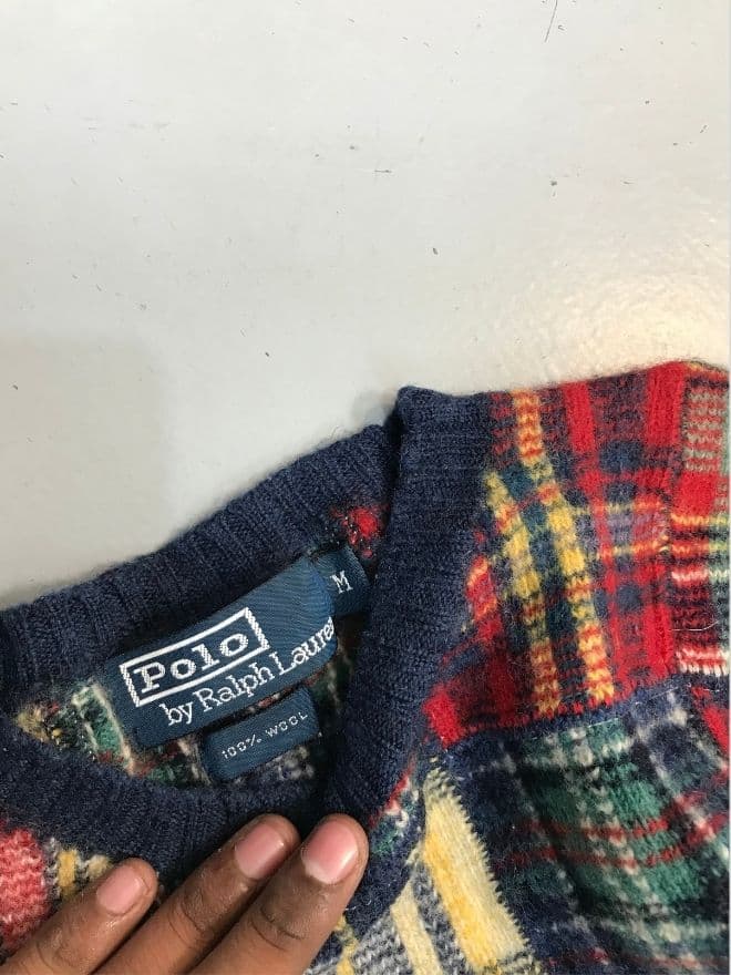 Vintage Polo Ralph Lauren Knit Sweater – Multicolor | Women’s Medium — image 4 of 6