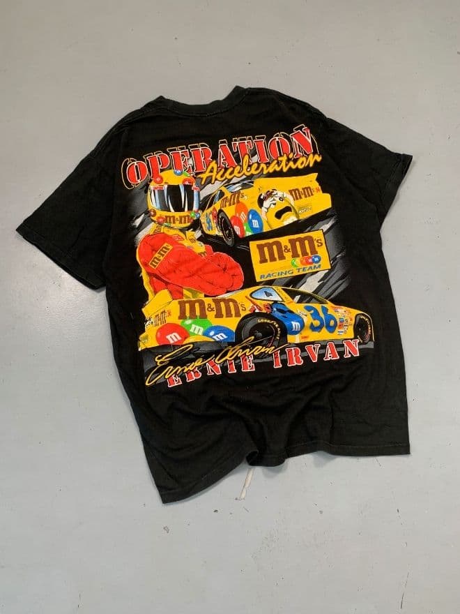 Vintage 1999 NASCAR Graphic T-Shirt – Chase Authentics x Anvil – Black – Men’s XL — image 6 of 8