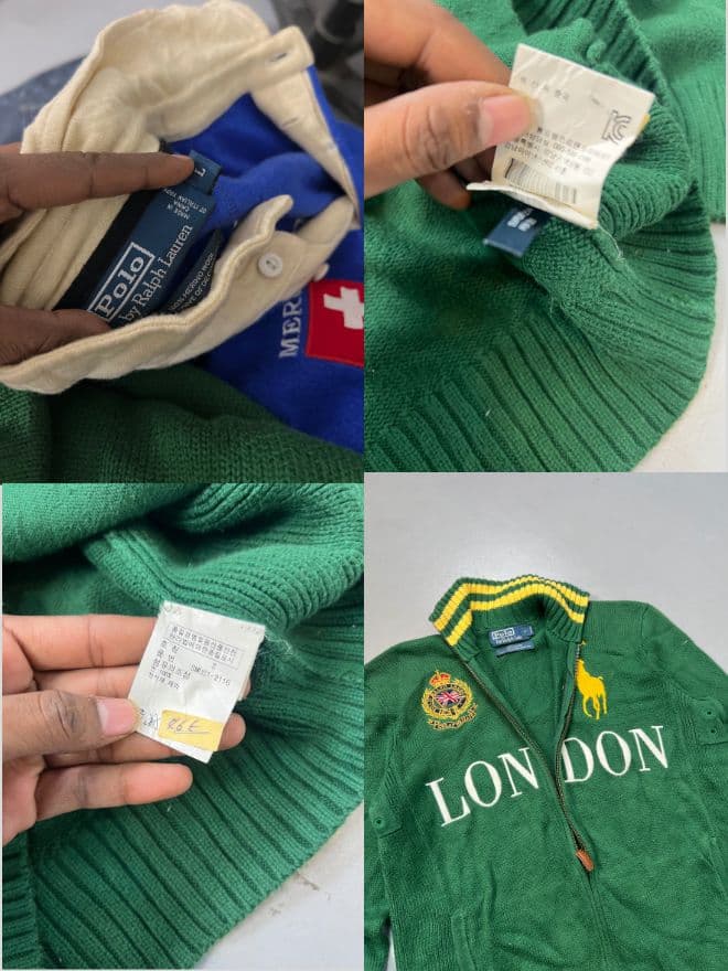 Polo Ralph Lauren Big Pony Wool Rugby Shirt Bundle – 5 PCS — image 8 of 14