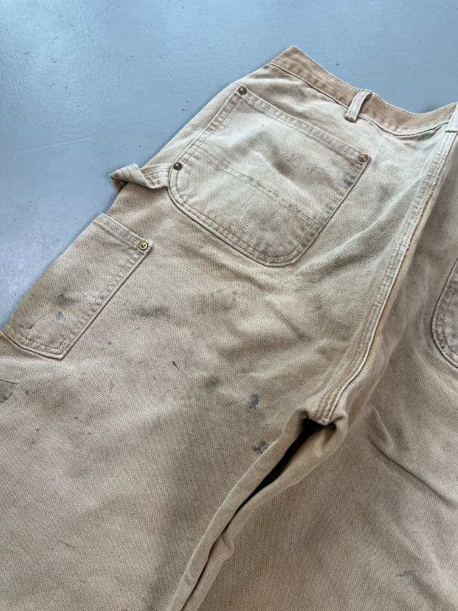 Vintage Carhartt B136 Double Knee Carpenter Denim — image 10 of 13