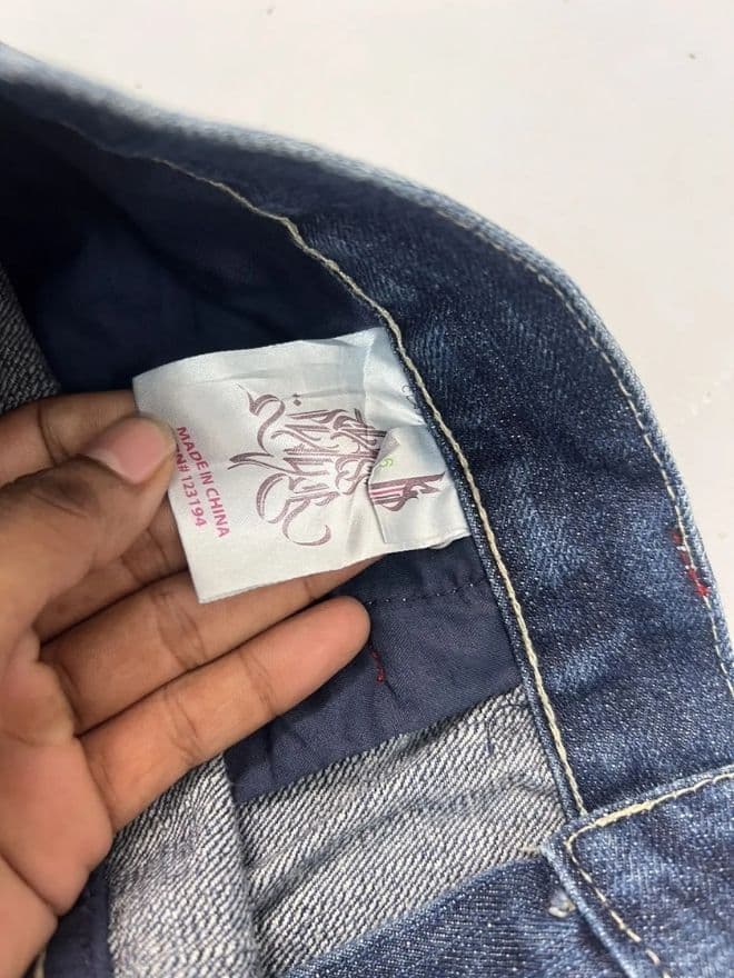Vintage Southpole Class Player Embroidered Denim Jeans – Size 36 — image 14 of 15