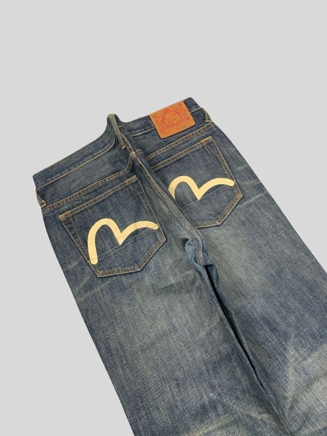 Vintage Evisu Inspired Selvedge Loose Fit Denim — image 11 of 11