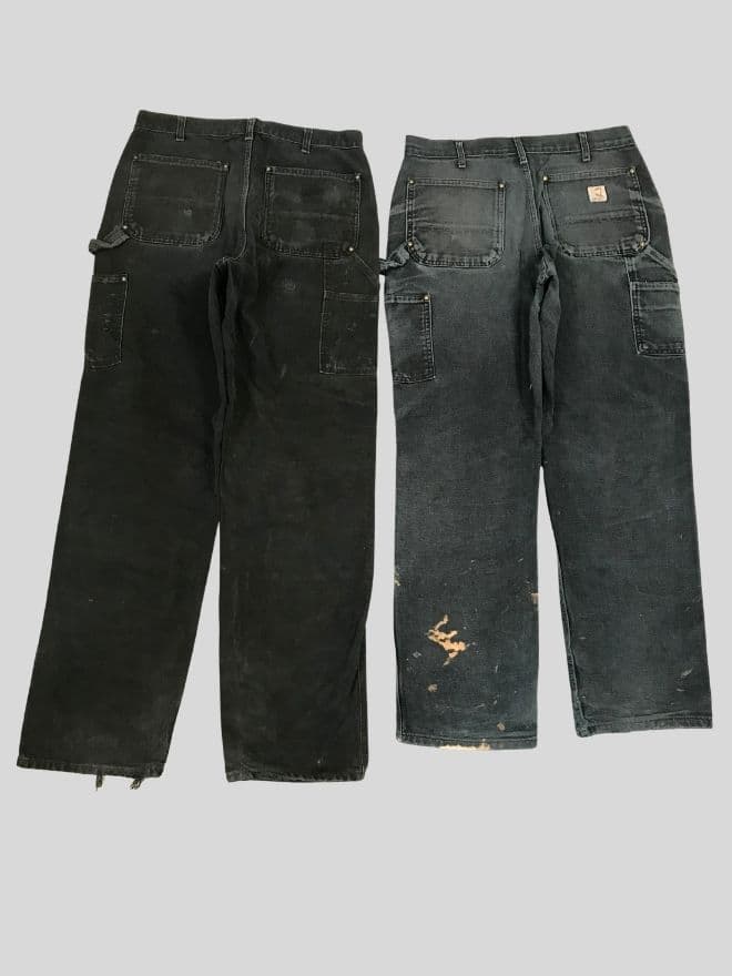 Crazy Bundle of 4 Vintage Carhartt Double Knee Denim Pants — image 16 of 17
