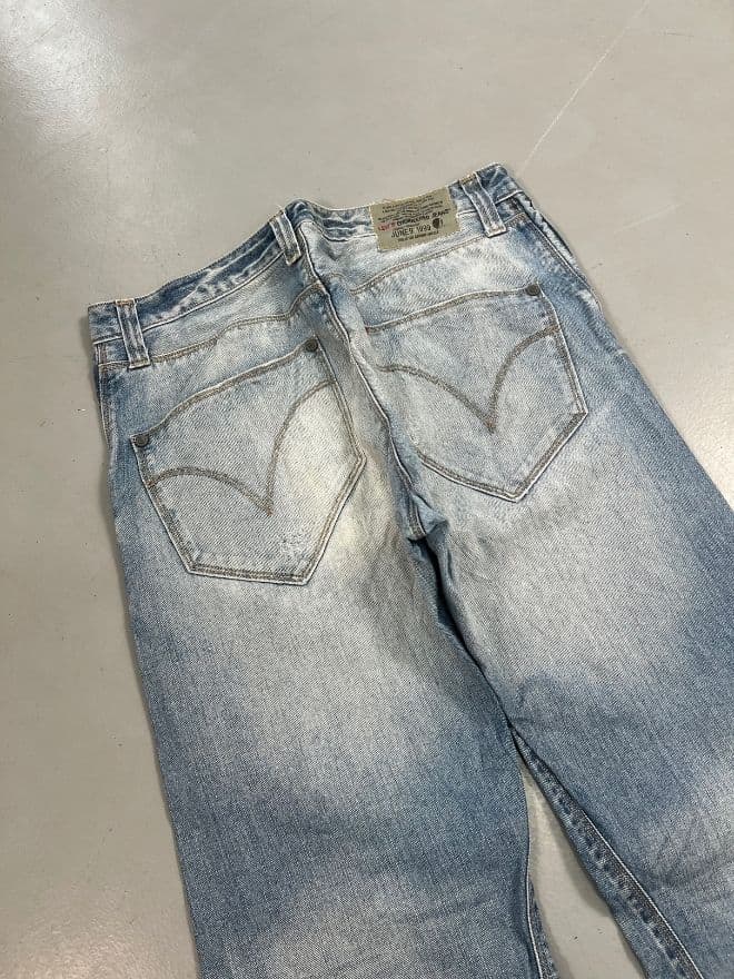 Vintage Levi’s Engineer Jeans Denim – Blue | Men’s US 32 — image 8 of 12