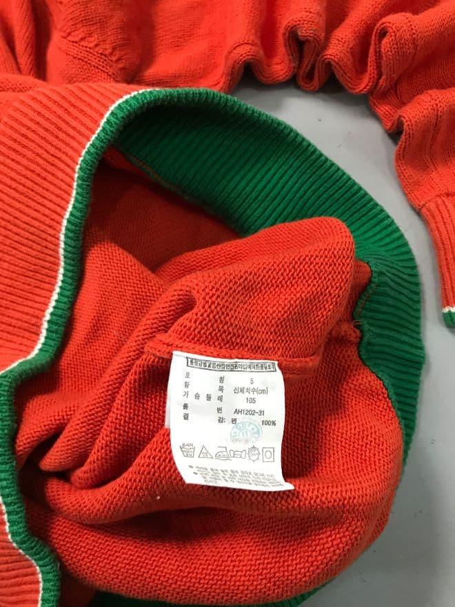 Vintage Lacoste Logo Knit Sweater Blue – Size Small — image 6 of 6