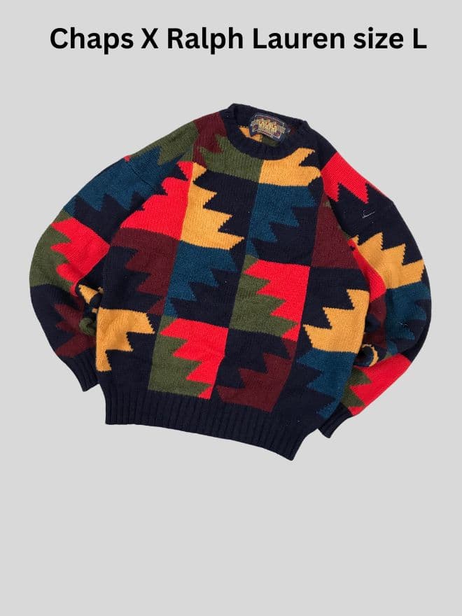 Bundle of Trending Mix Brand Vintage & Factory Leftover Clothing – Pants, Sweaters & Jackets (Mixed Sizes) — image 7 of 11