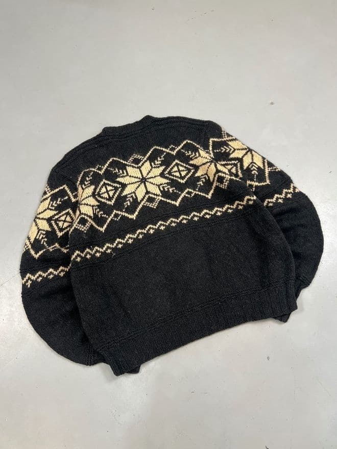 Vintage Polo Ralph Lauren Knit Sweater Black – Size M thumbnail 2