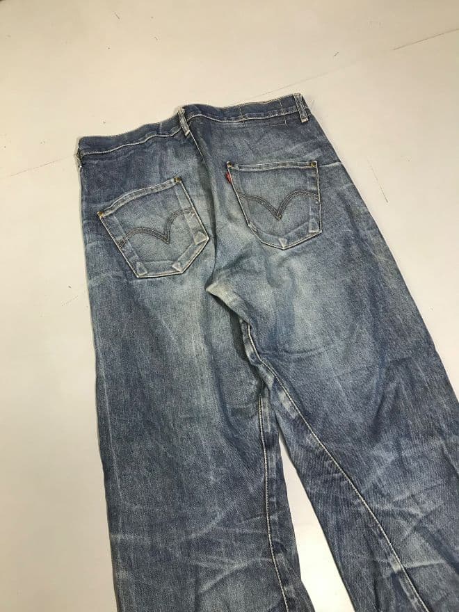 Vintage Levi’s Engineer Jeans Denim – Blue (Men’s Size 32) — image 7 of 9