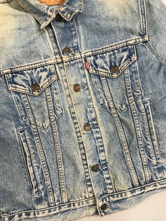 Rare Vintage Levi’s Trucker Jacket – Blue (Men’s S / EU 44–46) — image 5 of 9
