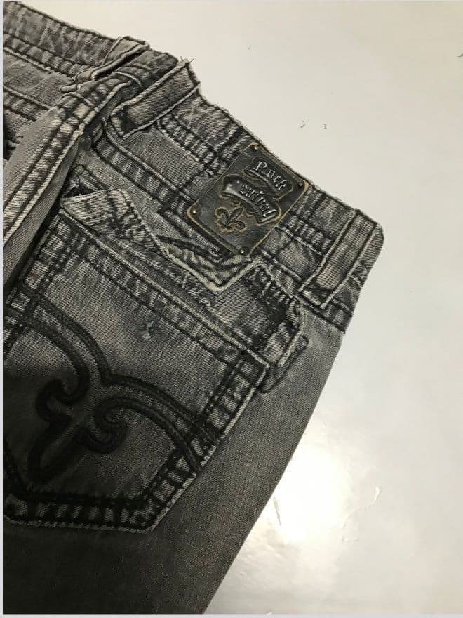 Vintage Rock Revival Embroidered Denim Jeans – Men’s US 36 / EU 52 — image 5 of 11