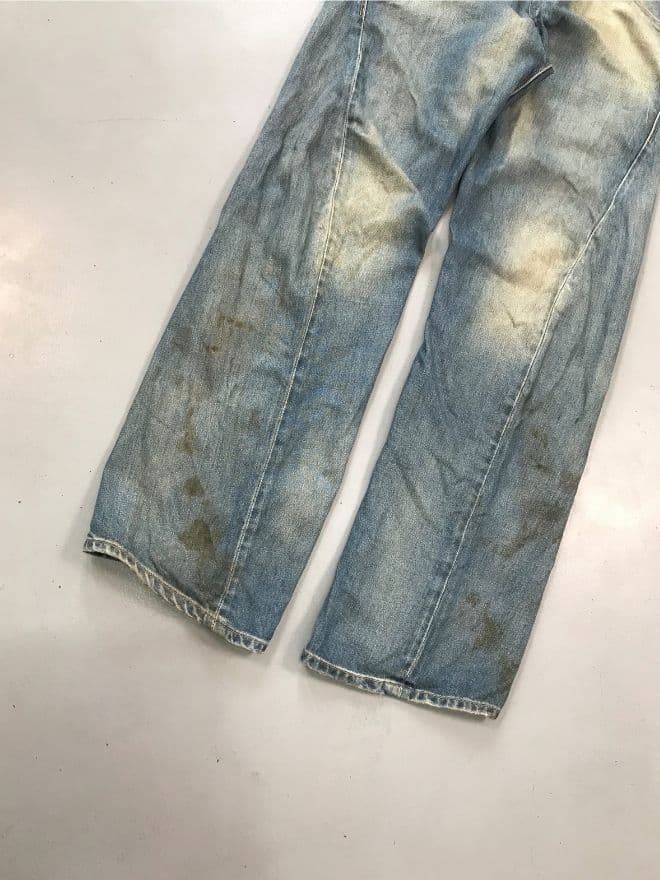 Vintage Levi’s Engineer Jeans With Buckle Strap — Size 30 — image 15 of 15