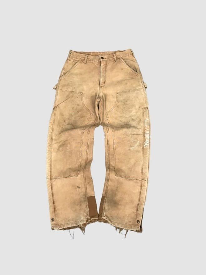 VINTAGE CARHARTT SHERPA LINE DOUBLE KNEE DENIM thumbnail 2