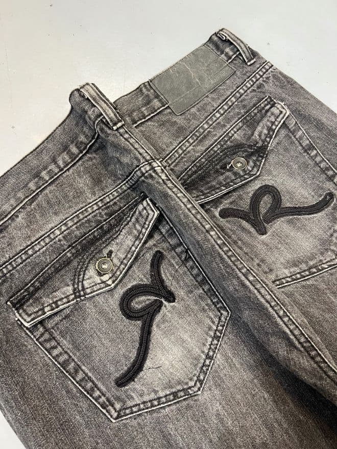 Vintage Rocawear Baggy Denim Jeans – Size 42 Blue Y2K Hip-Hop Style thumbnail 2