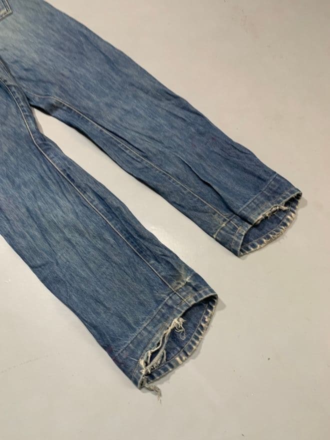 Levi's Vintage Engineer Jeans – Blue Denim – Long 45” Length – Size 30 (Fits 30–32) — image 11 of 12