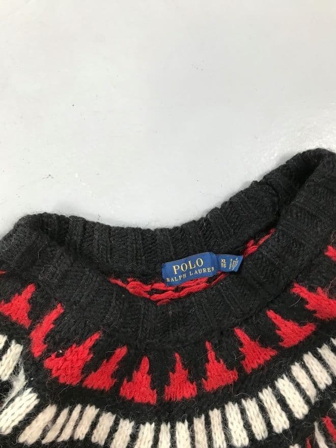 Vintage Polo Ralph Lauren Knit Sweater — Size M — image 8 of 8