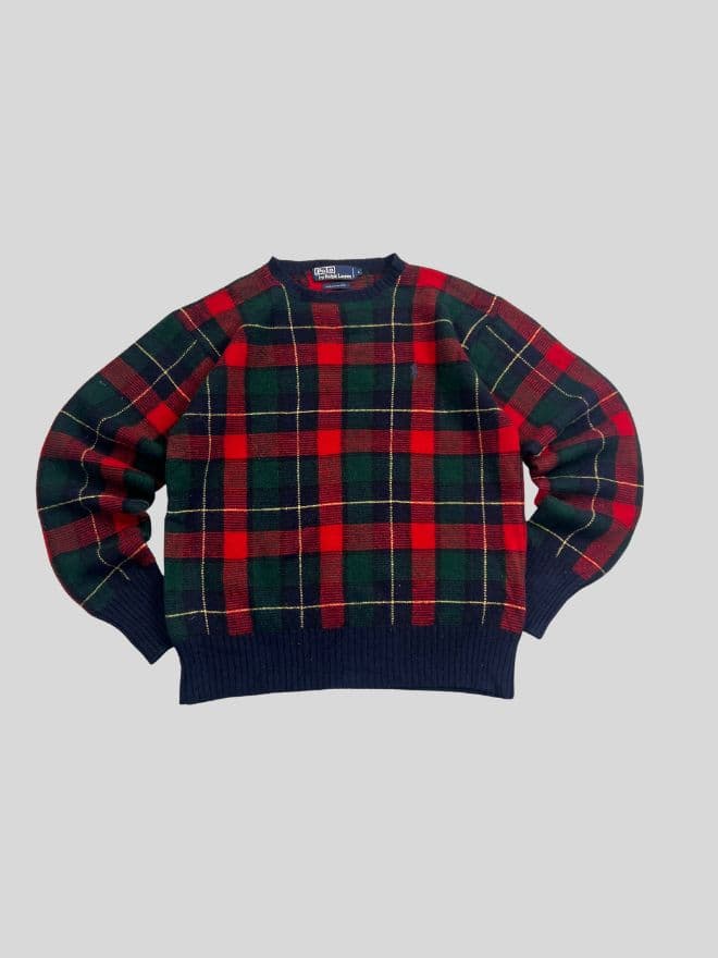 Bundle of 2 Pcs Vintage Polo Ralph Lauren Multicolor Sweaters — image 4 of 4