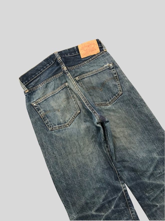 Vintage Levi’s Selvedge Denim Jeans – Men’s 30×40 – Blue — image 8 of 10