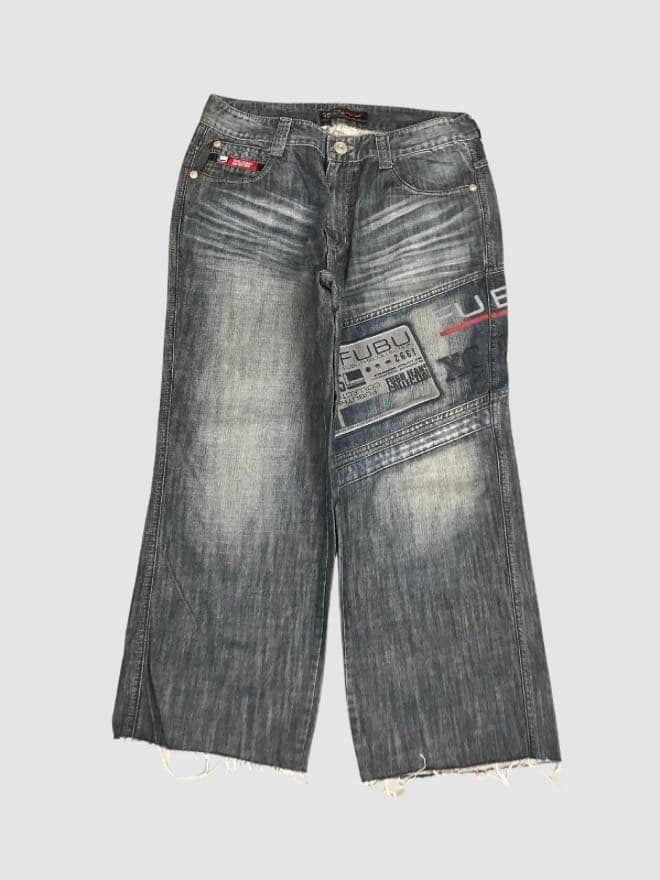 BUNDLE OF 20 FUBU VINTAGE CARGO DENIMS — image 11 of 13