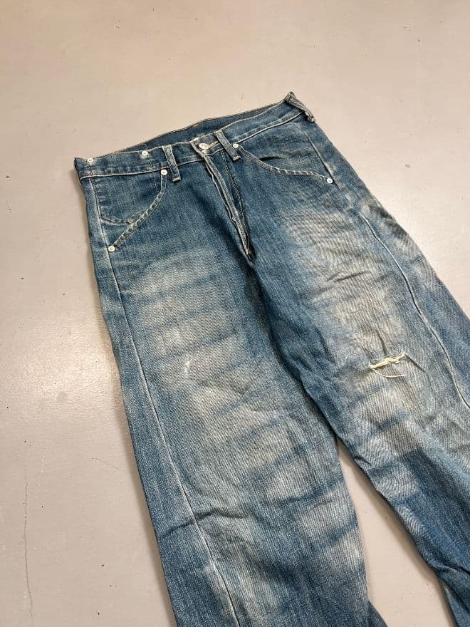 Vintage Levi’s Engineer Jeans Denim – Men’s Size US 28 — image 5 of 10