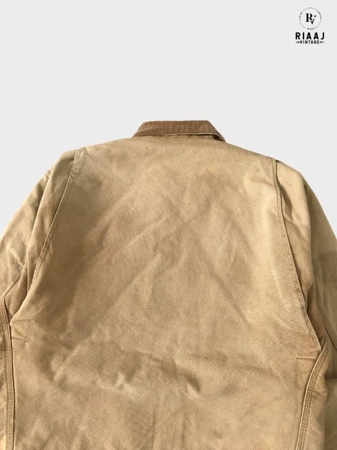 Vintage Carhartt J01 BRN Quilt Lined Detroit jacket — image 6 of 8