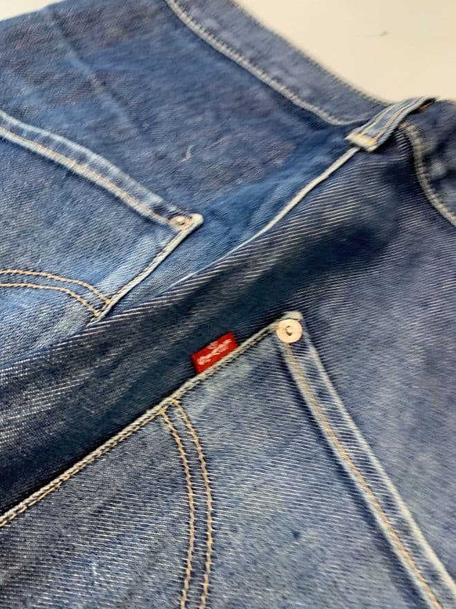 Levi's Vintage Engineer Jeans – Blue Denim – US 30 / EU 46 – Distressed — image 10 of 11