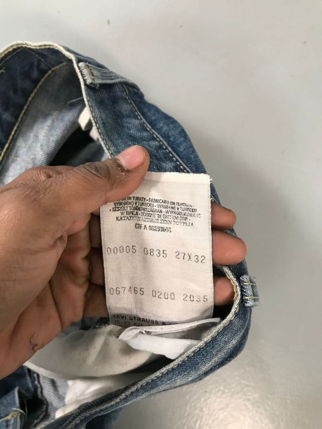 Vintage Levi’s Engineer Jeans – Blue Denim — image 6 of 12