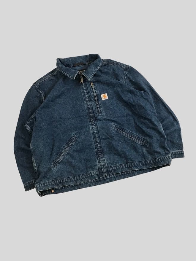 Factory Leftover Vintage Carhartt Detroit Jacket – Size XL — image 9 of 9