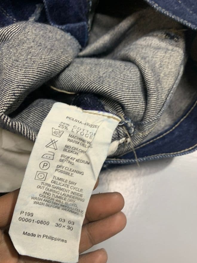Levi's Vintage Engineer Jeans – Size 30 – Blue Denim – Classic Workwear Fit — image 9 of 9