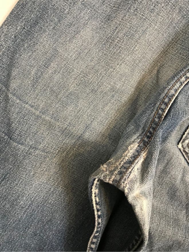 Vintage Levi’s Buckle Belt Denim – Size 28 — image 5 of 9