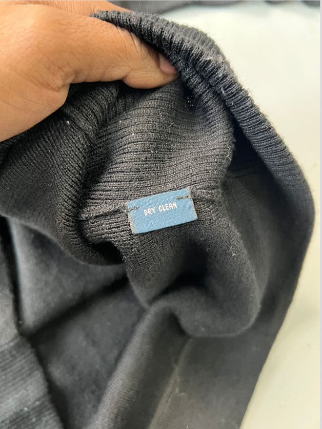 Vintage Polo Ralph Lauren Black Knit Sweater – Size S (Tag M) — image 6 of 8