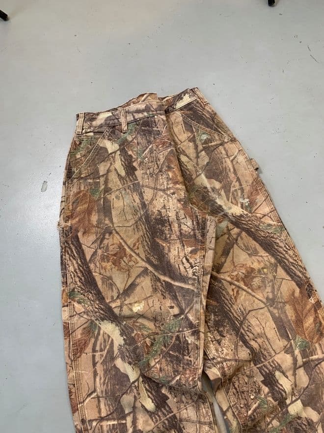 Rare Vintage Carhartt Realtree Camo Baggy Fit Cargo Jeans – Men’s 38x31.5 – Streetwear — image 8 of 8