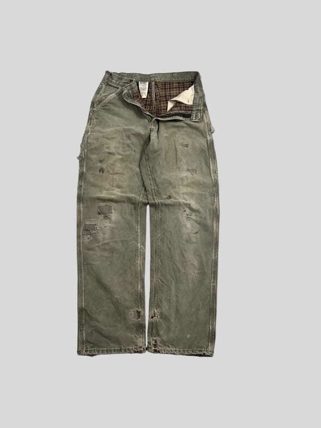 Bundle of Vintage Carhartt Double Knee & Carpenter Pants – Mixed Styles. — image 7 of 11